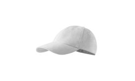 6P, Şapcă unisex, alb, reglabilă