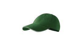 Sandwich 6P, Şapcă unisex, verde sticlă, reglabilă