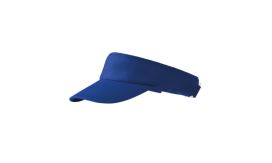 Sunvisor, Şapcă unisex, albastru regal, reglabilă