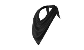 Relax, Eşarfă unisex/pentru copii, negru