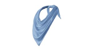 Relax, Eşarfă unisex/pentru copii, albastru deschis, uni