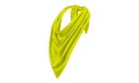 Fancy, Eşarfă unisex/pentru copii, lime, uni