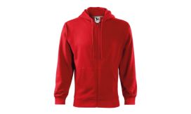 Trendy Zipper, Hanorac pentru bărbaţi, roşu