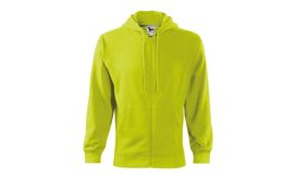 Trendy Zipper, Hanorac pentru bărbaţi, lime