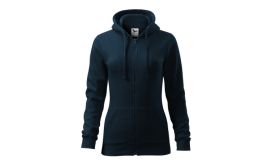 Trendy Zipper, Hanorac pentru damă, albastru marin