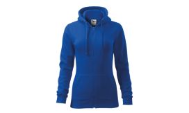 Trendy Zipper, Hanorac pentru damă, albastru regal