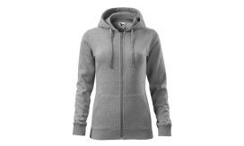 Trendy Zipper, Hanorac pentru damă, gri închis