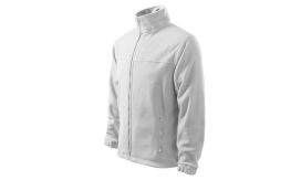 Jacket, Jachetă fleece pentru bărbaţi, alb