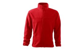 Jacket, Jachetă fleece pentru bărbaţi, roşu