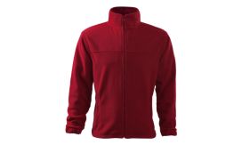Jacket, Jachetă fleece pentru bărbaţi, roşu marlboro