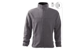 Jacket, Jachetă fleece pentru bărbaţi, gri metalic 36 (brand label)