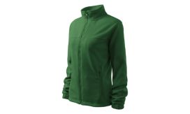 Jacket, Jachetă fleece pentru damă, verde sticlă