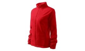 Jacket, Jachetă fleece pentru damă, roşu