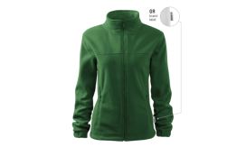 Jacket, Jachetă fleece pentru damă, verde sticlă 06 (brand label)