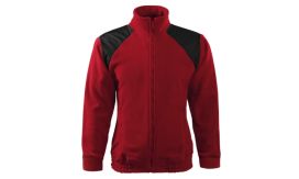 Jacket Hi-Q, Jachetă fleece unisex, roşu marlboro