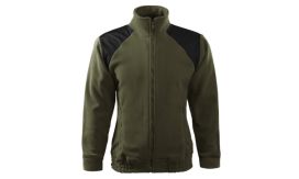 Jacket Hi-Q, Jachetă fleece unisex, military