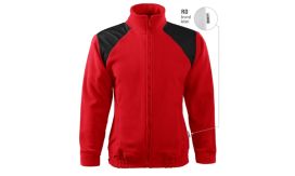 Jacket Hi-Q, Jachetă fleece unisex, roşu 07 (brand label)