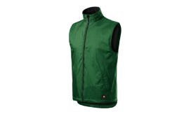 Body Warmer, Vestă unisex, verde sticlă