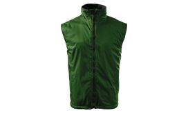 Body Warmer, Vestă unisex, verde sticlă
