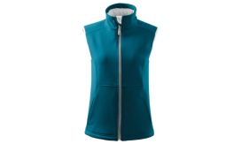 Vision, Vestă softshell pentru damă, turcoaz închis