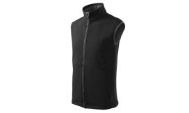 Vision, Vestă softshell pentru bărbaţi, negru