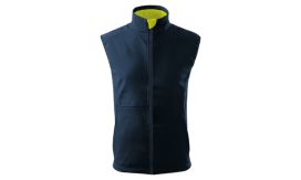 Vision, Vestă softshell pentru bărbaţi, albastru marin