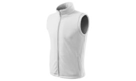 Next, Fleece vestă unisex, alb
