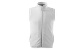 Next, Fleece vestă unisex, alb