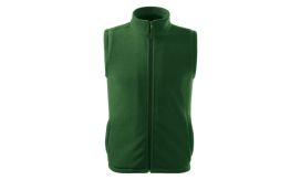Next, Fleece vestă unisex, verde sticlă