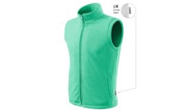 Next, Fleece vestă unisex, verde mentă 95 (brand label)