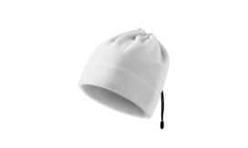 Practic, Fleece căciulă unisex, alb, uni