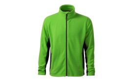 Frosty, Jachetă fleece pentru bărbaţi, verde măr