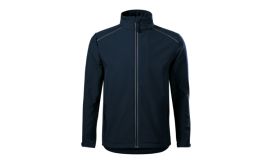 Valley, Jachetă softshell pentru bărbaţi, albastru marin