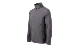 Valley, Jachetă softshell pentru bărbaţi, gri metalic