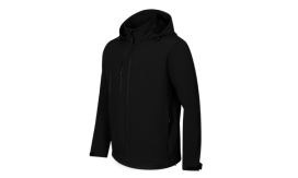 Trail, Jachetă softshell pentru bărbaţi, negru