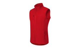 Trail, Vestă softshell pentru bărbaţi, roşu
