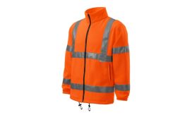 HV Fleece Jacket, Jachetă fleece unisex, portocaliu reflectorizant