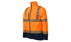 HV Drop, Jachetă softshell unisex, portocaliu reflectorizant