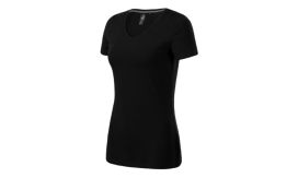 Action V-neck, Tricou pentru damă, negru