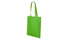 Shopper, Sacoşă de cumpărături unisex, verde măr, uni