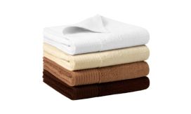 Bamboo Towel, Prosop mic unisex, alb, 50 x 100 cm