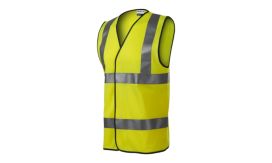 HV Bright, Vestă reflectorizantă unisex, galben reflectorizat