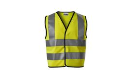 HV Bright, Vestă reflectorizantă pentru copii, galben reflectorizat