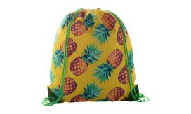CreaDraw Plus, sac cu cordon, personalizat, verde/alb