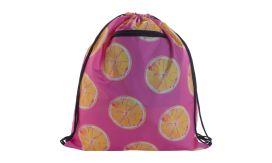 CreaDraw RFID, geantă cu șnur personalizată, negru