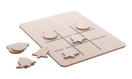 TixTax, X și 0 varianta de Crăciun, globuri și clopotei, natural