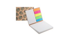 CreaStick Combo A Eco, Carnetel sticky personalizat, natural