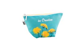 CreaBeauty Trapeze S, Geantă pentru cosmetice, personalizată, alb