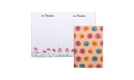 CreaNote Plus A6 Eco, Carnet personalizat, natural