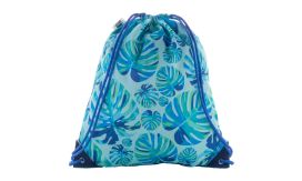 CreaDraw Supreme, Rucsac cu șnur, personalizat, albastru/alb